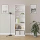 image 3 of Adore Matt White 5 Tier Bookcase Shelving Unit White