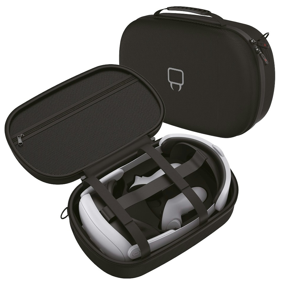 image 1 of Venom VR Headset Storage and Carry Case for Meta Quest 2 and Meta Quest 3 Black