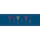 image 6 of Colourworks Potato Masher RedSilicone Non-Stick