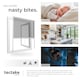 image 7 of Fly Screen Roller Blind | White | white | 130 x 160 cm | 1