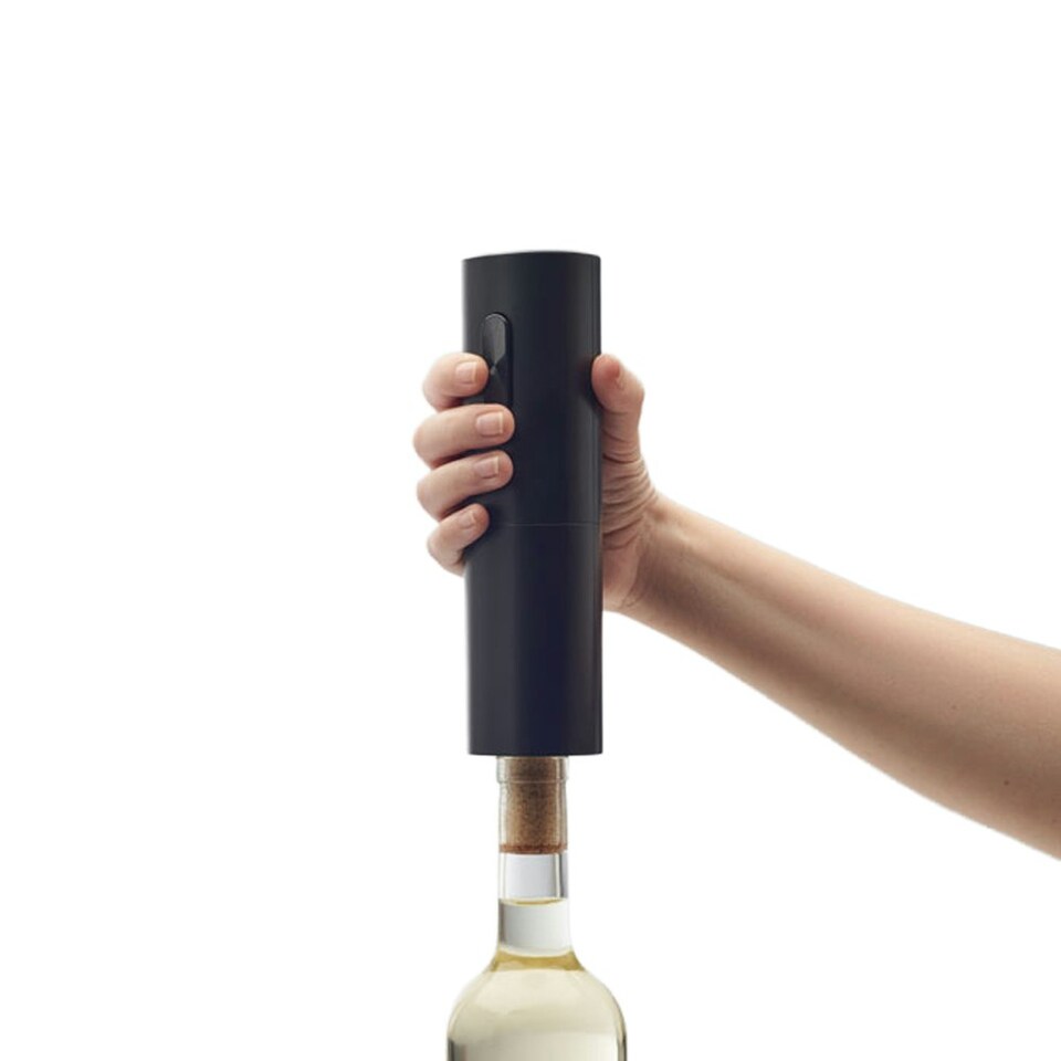 image 1 of MidOcean Vino Wine Electric Bottle Opener - Black - One Size