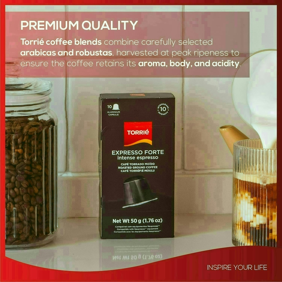 image 1 of Intense Aluminium Nespresso ® Compatible Coffee Capsules (120 Pods)