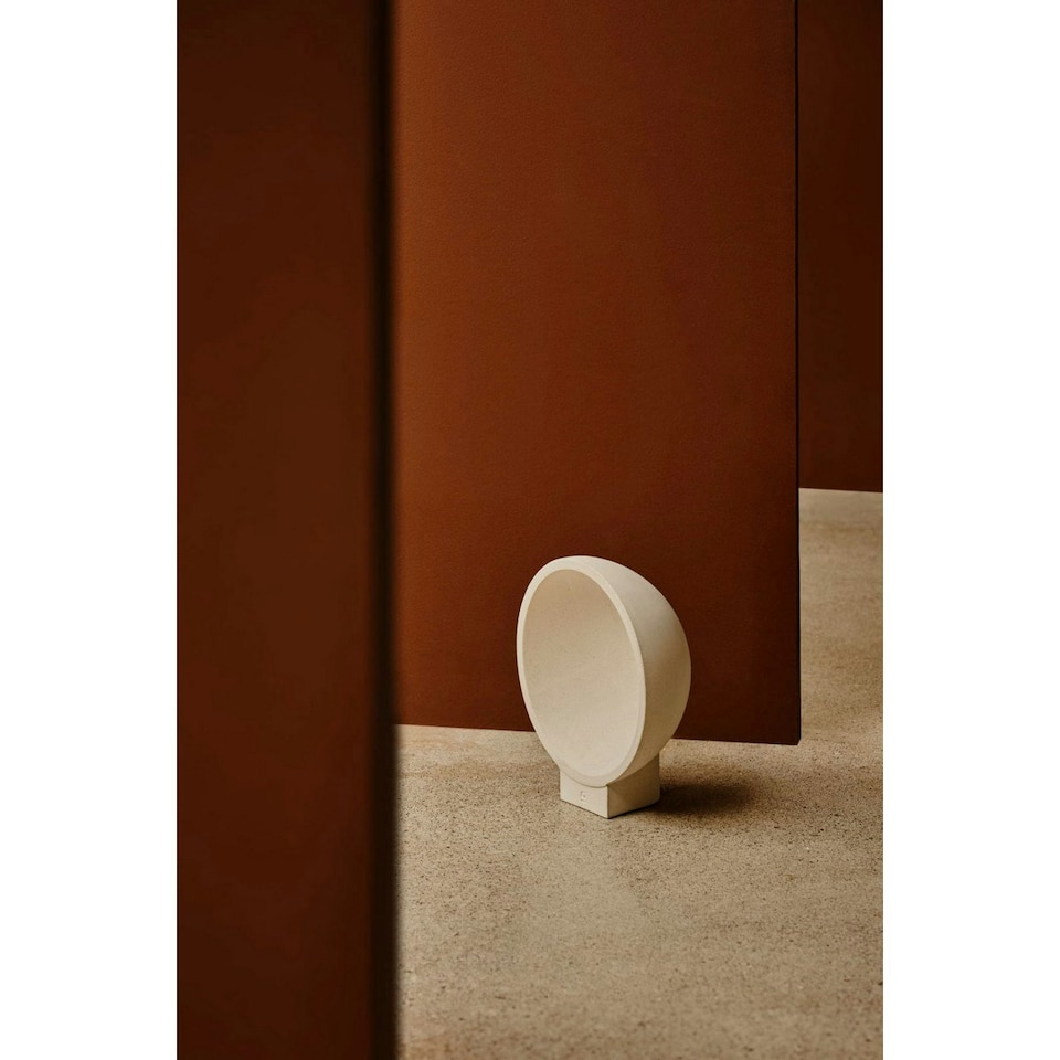 image 1 of Gaia Outdoor Pedestal Light Beige 2700K IP55