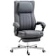 image 9 of HOMCOM Executive Office Chair Reclining Office Chair with Headrest Dark Grey