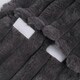 image 5 of OHS 2L Hot Water Bottle & Soft Plush Faux Fur Ribbed Cover - Charcoal