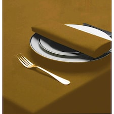 Belledorm Amalfi Rectangular Table Cloth - Gold - 132 x 230cm