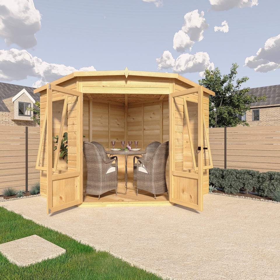 image 1 of Ramsey  8 x 8 Corner Summerhouse