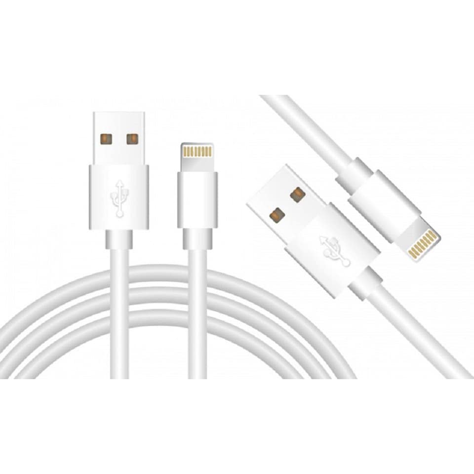 image 1 of Jivo MFi Certified Lightning Cable 1m White, Fast Charging  Sync iPhone Charger Lead