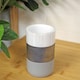 image 1 of Showerdrape Luxe Grey/White Tumbler