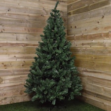 7ft (210cm) Imperial Pine Christmas Tree in Green with 770 tips 137cm Diameter | Green | Green