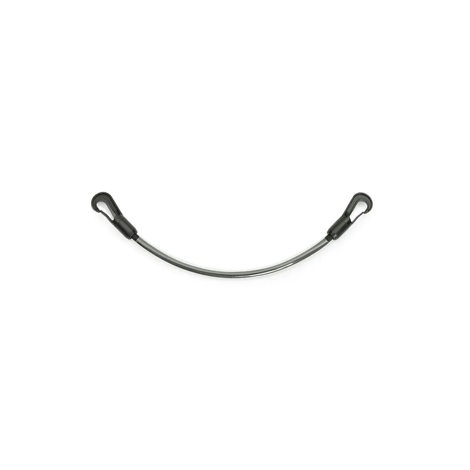 image 1 of Shires Elastic Horse Fillet Strap - Black - 60cm