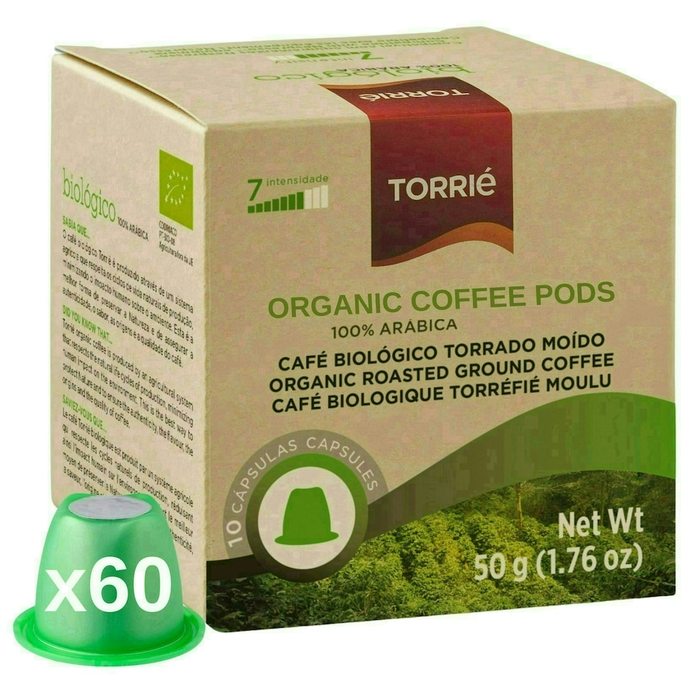 image 1 of Organic Coffee Nespresso ® Compatible Capsules (10 Pods)