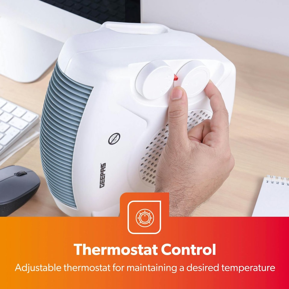 image 1 of GEEPAS Fan Heater 2000W