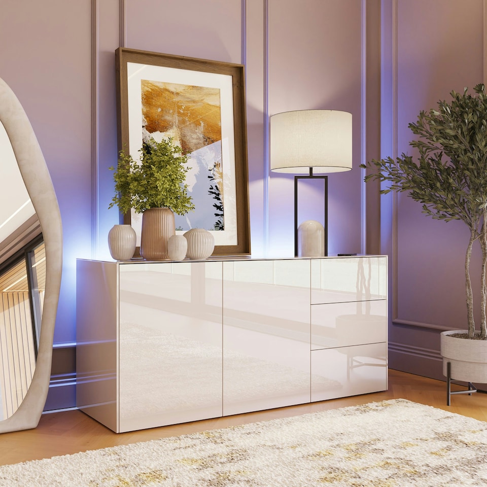 image 1 of Frank Olsen Intel Sideboard White | White