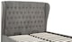 image 8 of Dakota Ottoman Storage Bed Double Pewter | Grey | Pewter