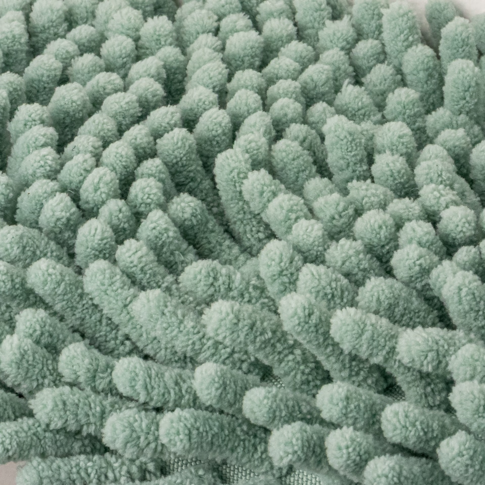 image 1 of JVL Extendable Chenille Mop with 2 Replacement Heads,  Green