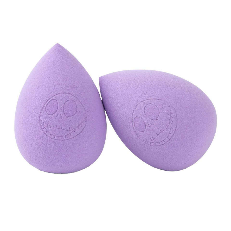 image 1 of The Nightmare Before Christmas Jack Skellington Make-Up Sponge (Pack of 2) - Purple - One Size