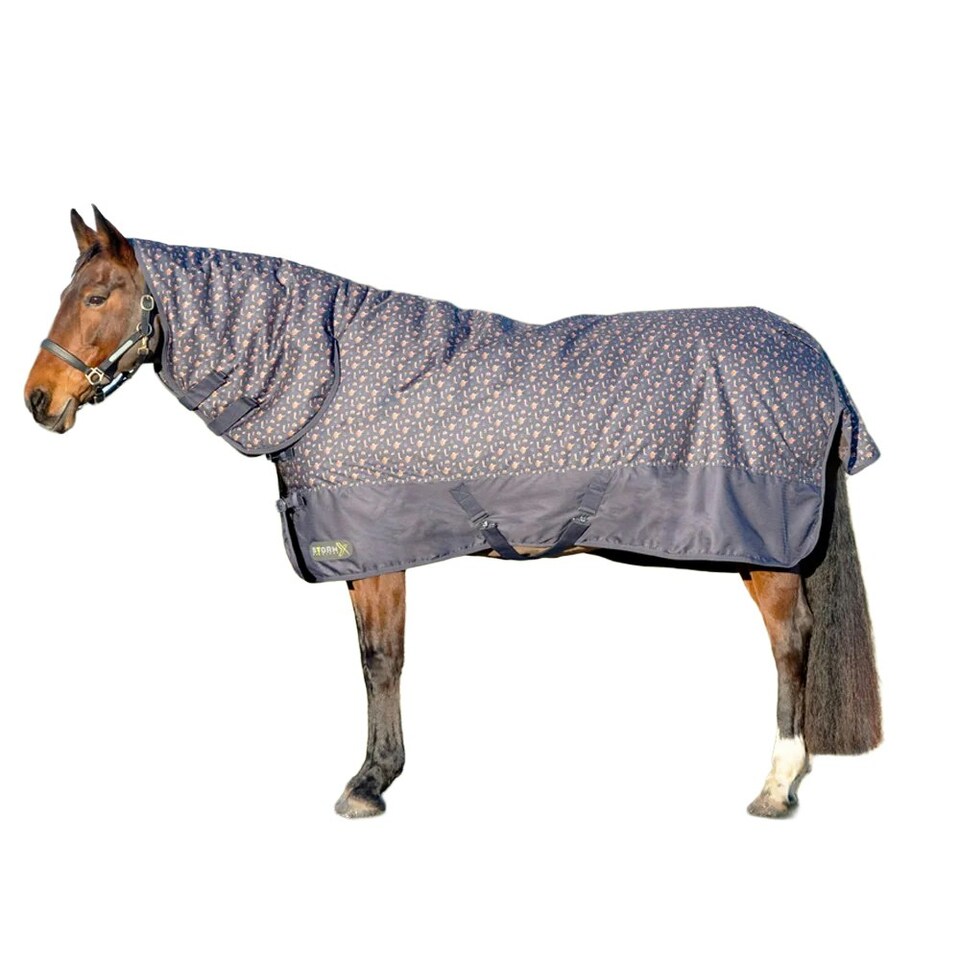 image 1 of StormX Original Country 200 Combo Neck Horse Turnout Rug - Navy - 6´ 3"