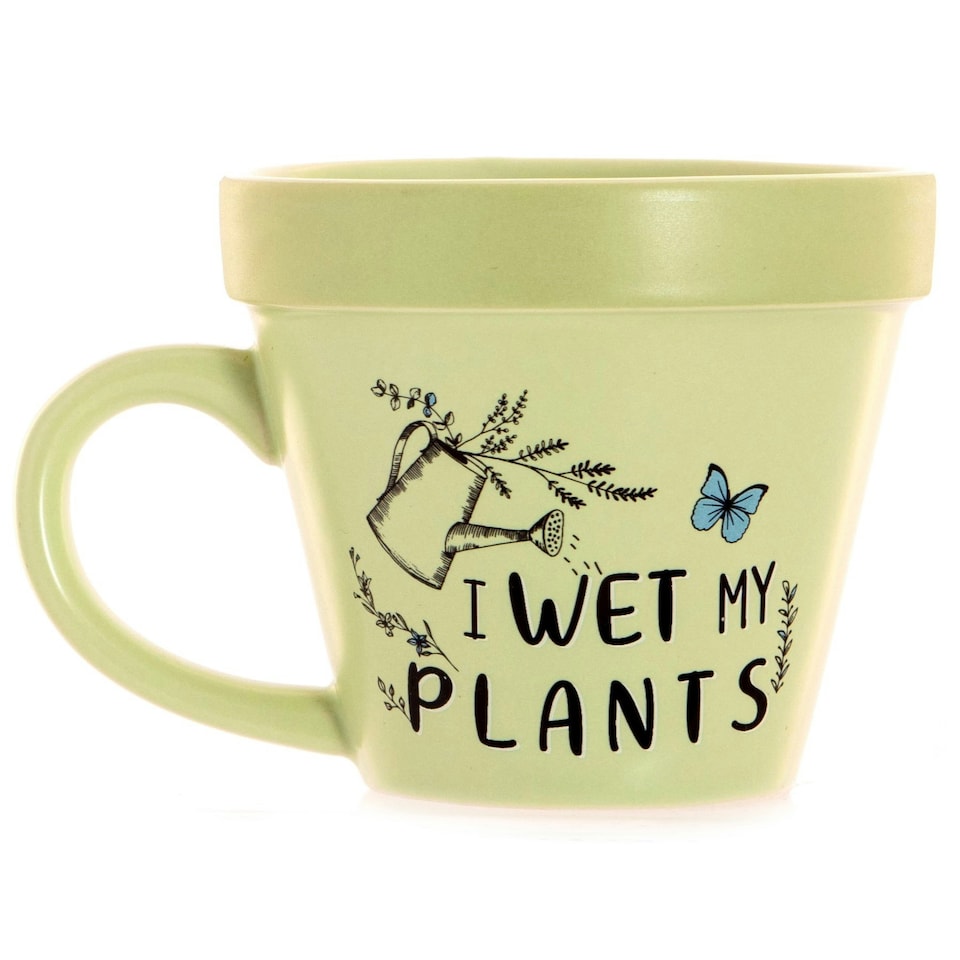 image 1 of Plant-a-holic Mugs - Wet my Plants