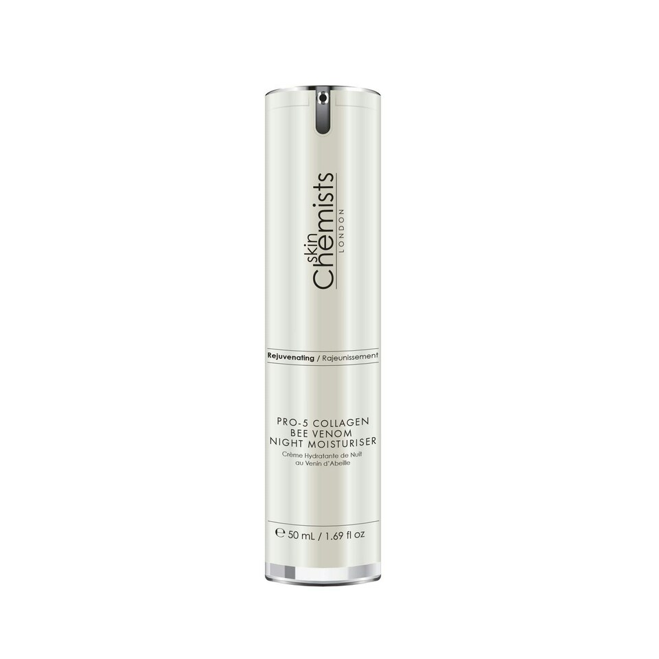 image 1 of skinChemists Pro-5 Collagen Bee Venom Night Moisturiser 50ml