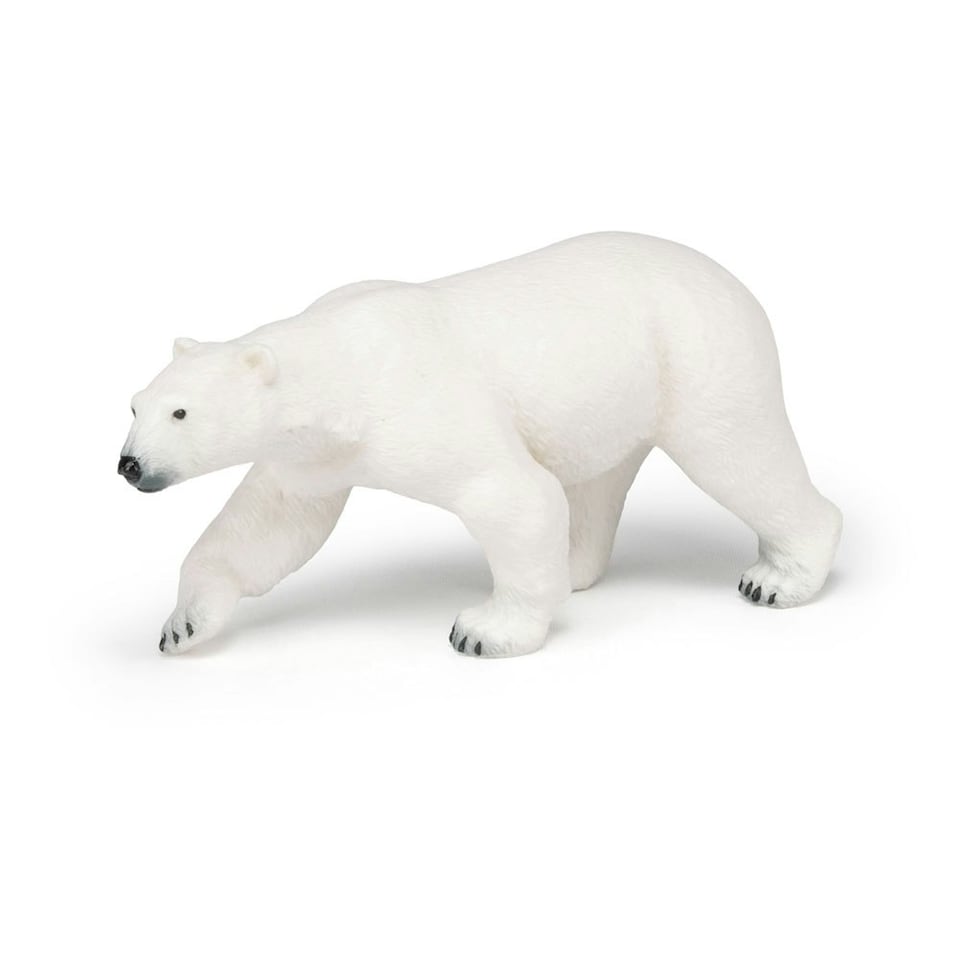 image 1 of PAPO Wild Animal Kingdom Polar Bear Toy Figure