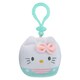 image 4 of Hello Kitty Soft Toy Cubeez Plush Turquoise Cute Plush Huggable Cuddly 7cm Blue