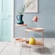 image 5 of Solna Large Coffee Table in Blush Pink