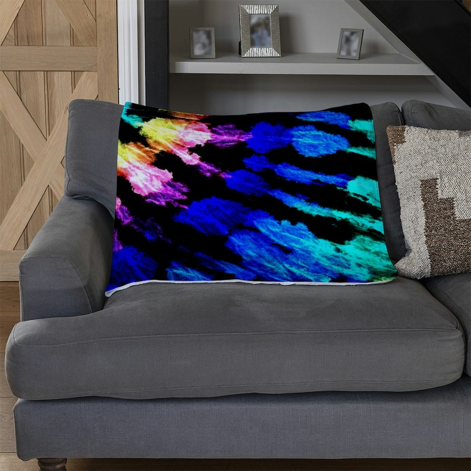 image 1 of Tie dye pattern (Blanket)