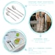 image 2 of Argon Tableware Economy Stainless Steel Teaspoons - 13.5cm - Pack of 6