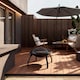 image 2 of Groundlevel Folding Patio Garden Bowl Outdoor Camping Heater Log Burner With Cooking Grill