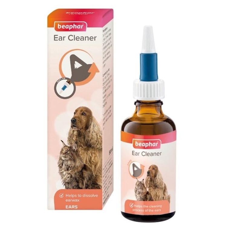 Beaphar Dog & Cat Ear Cleaner 50Ml - Pack Of 3