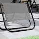 image 5 of Garden Vida Set of 2 Zero Gravity Chairs - Grey