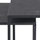 image 9 of Infinity Nest of Tables in Black Matt Set of 2