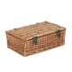 image 2 of Wicker Empty Rectangular Gift Basket Brown | Brown | One Size