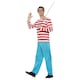image 1 of Wheres Wally? Mens Costume Set - White/Blue/Red - S S