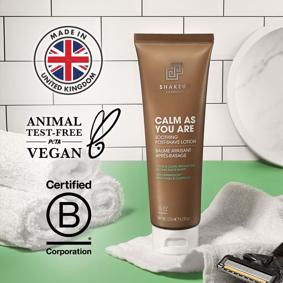 image 1 of Shakeup Cosmetics CALM AS YOU ARE Soothing Post-Shave Lotion - 125ml