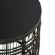 image 5 of Interiors By Premier Versatile Design Round Rattan Table, Industrial Design Bedroom Table, Everyday Use Side Table For Lounge