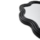 image 3 of Living and Home Contemporary Style Metal Decorative Wall Mounted Mirror - 80.5*60.5cm Black