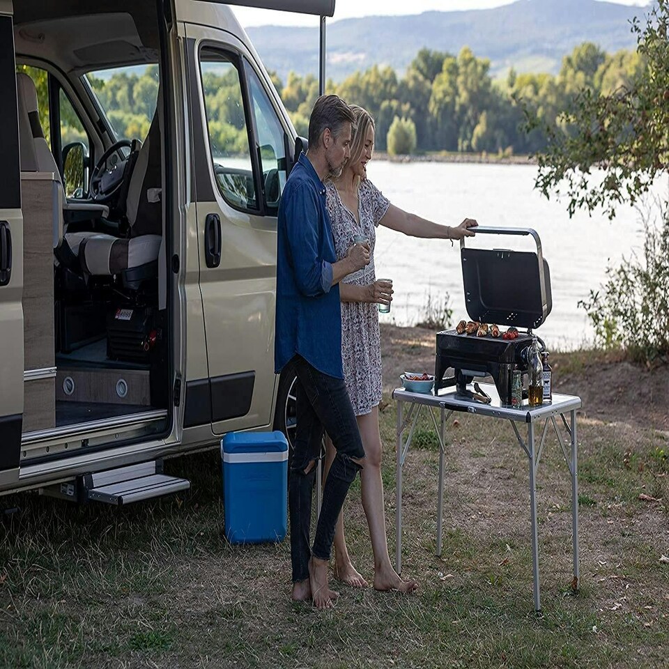 image 1 of Attitude 2go CV Gas Plancha Barbeque Black