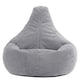 image 4 of Dalton Medium Beanbag Corduroy Light Grey | Grey | Grey | 1
