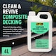 image 3 of Rustins Composite Decking Cleaner Effective Mold and Mildew Remover Deep Cleaning Solution for Decks Patios and Outdoor Spaces 4 litre
