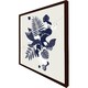 image 3 of Decorative leaf prints (Picutre Frame) White | XL