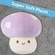 image 9 of Lilac Mushroom Mochi Soft Toy Cute Plushie Huggable Cuddly Plush 30cm Lilac