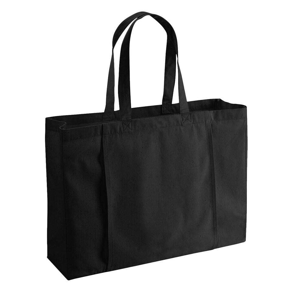 image 1 of Westford Mill EarthAware Organic Yoga Tote Bag - Black - One Size Black