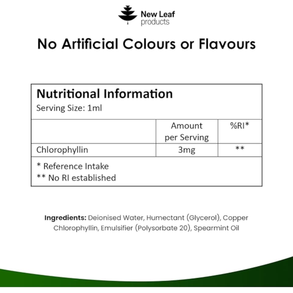 image 1 of Liquid Chlorophyll - High Strength 100mg Drink