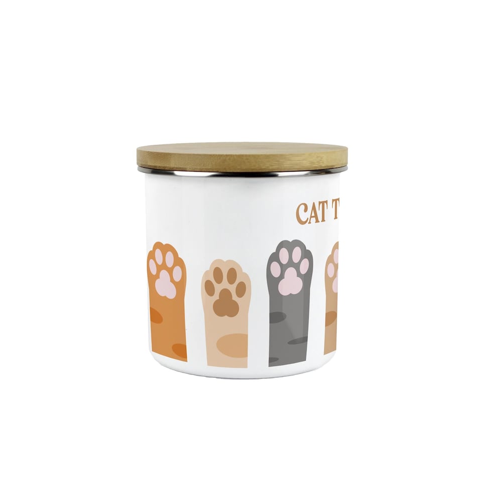 image 1 of Small Cat Treats Tin