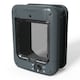 image 1 of Closer Pets Microchip Activated Weatherproof Flap / Door with Manual Lock – Anthracite Dark Grey (CP360G)