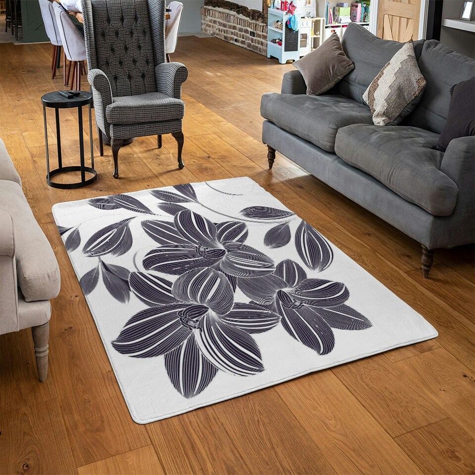 image 1 of Orchids (Rug) Multi | Medium: 80x150cm