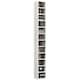 image 6 of HOMCOM 204 CD Storage Tower, Tall Bookcase Bookshelf with 12 Cubes, White