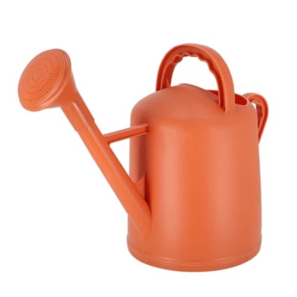 Outdoor Watering Can Plastic Terracotta (L) 10.14 Litres